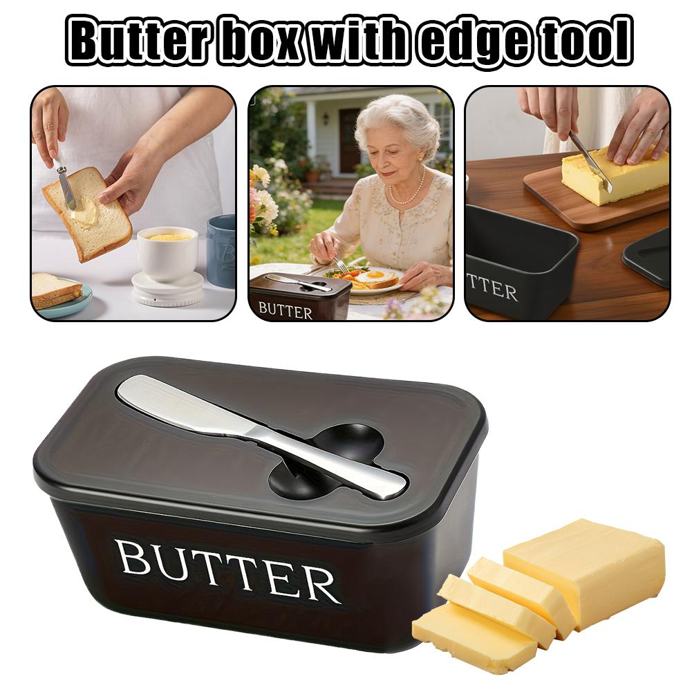 Food Storage Plastic Boxes - Food Grade PP Butter Container with