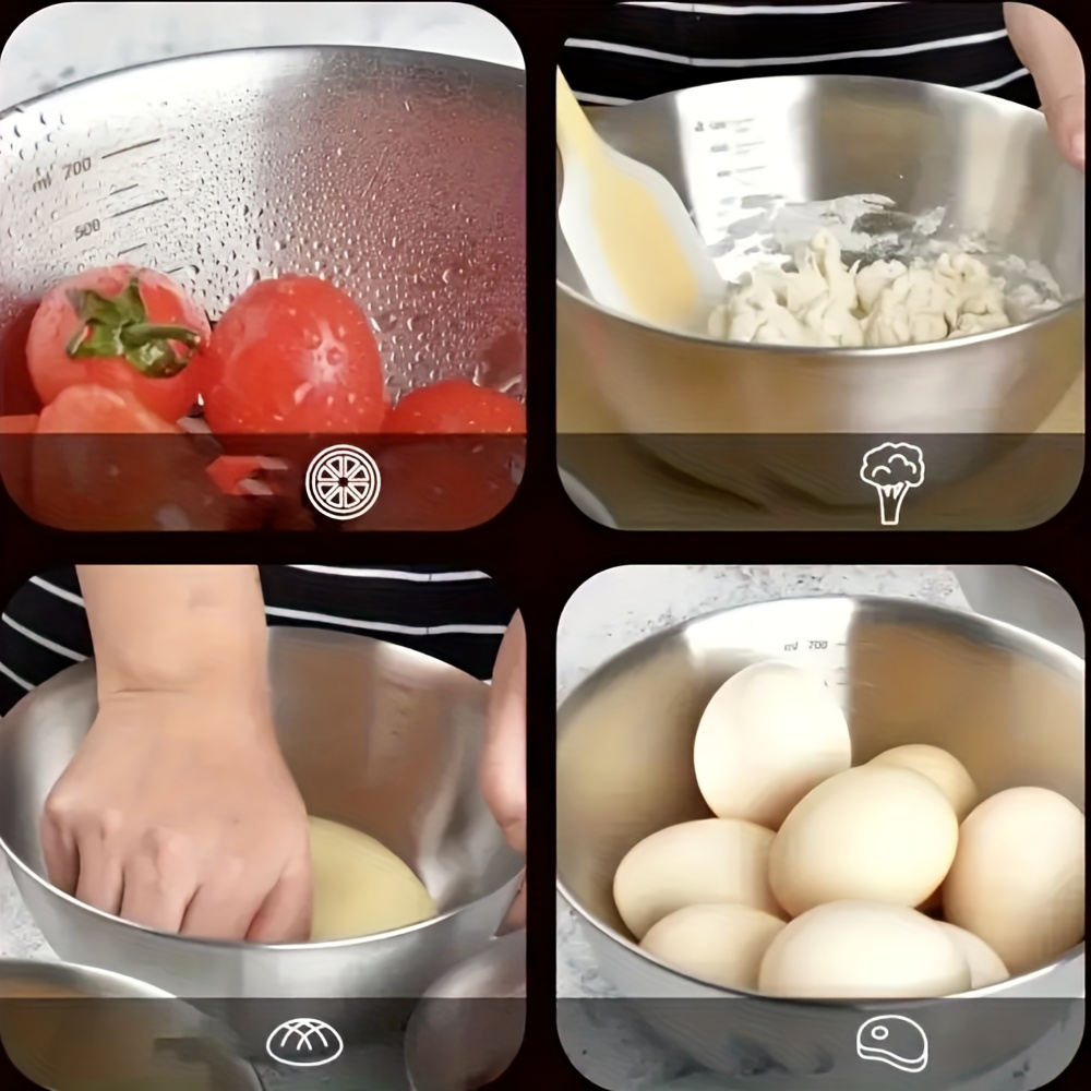 4-Piece Set Stainless Steel Sa - Food Storage And Preparation 评论和价格