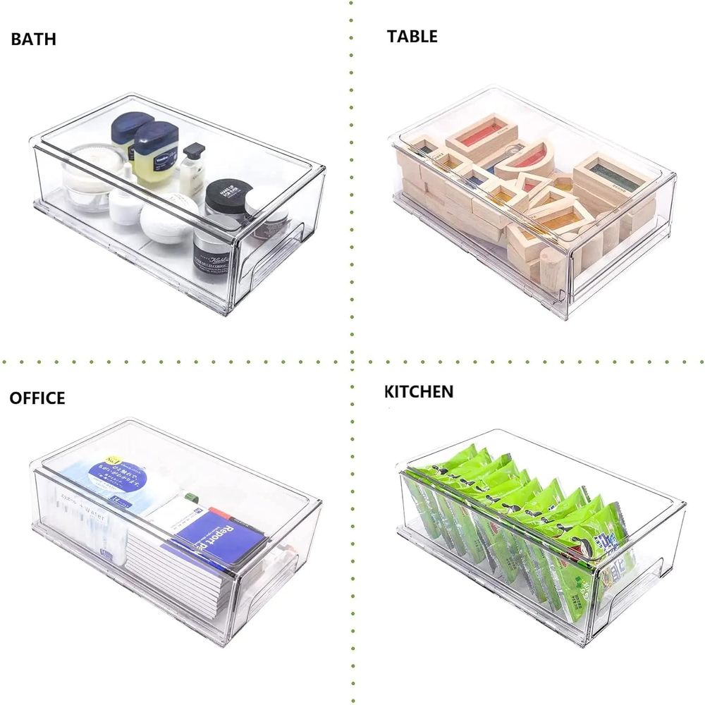 Clear Ridge Pull Out Stackable - Food Storage Without Pantry 评论和价格