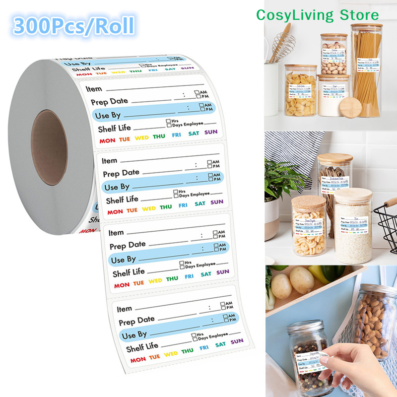 [CL]300Pcs/Roll Kitchen Date F - Food Storage Expiration Dates 评论和价格