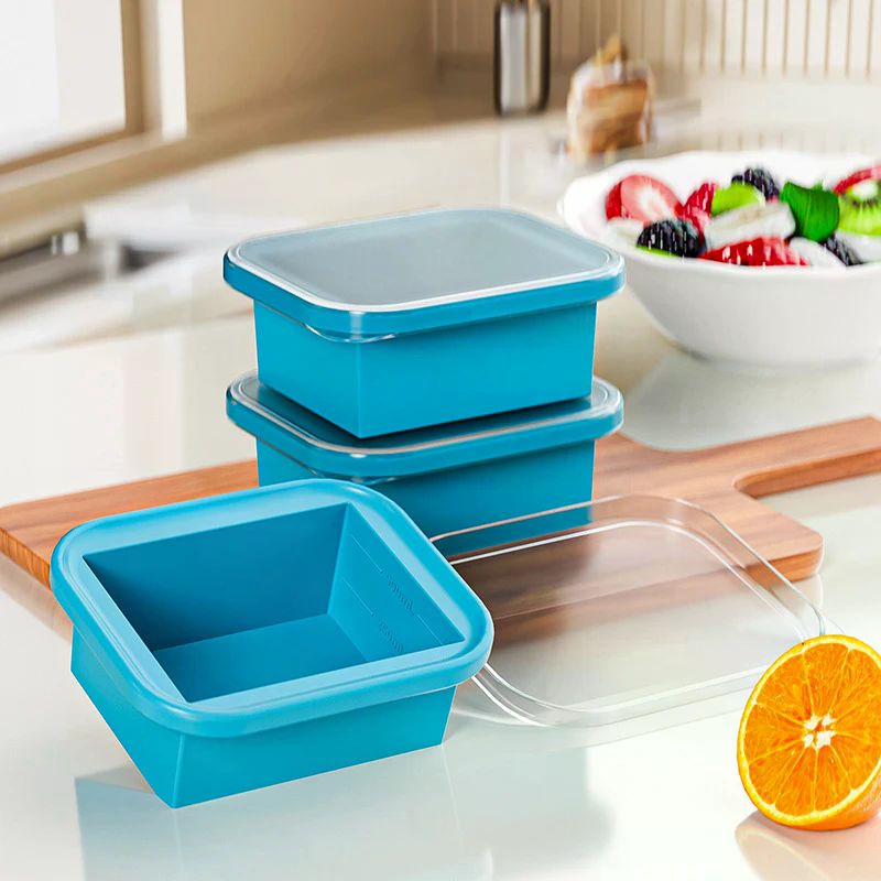 Silicone Freezing Tray With Pl - Food Storage Silicone 评论和价格