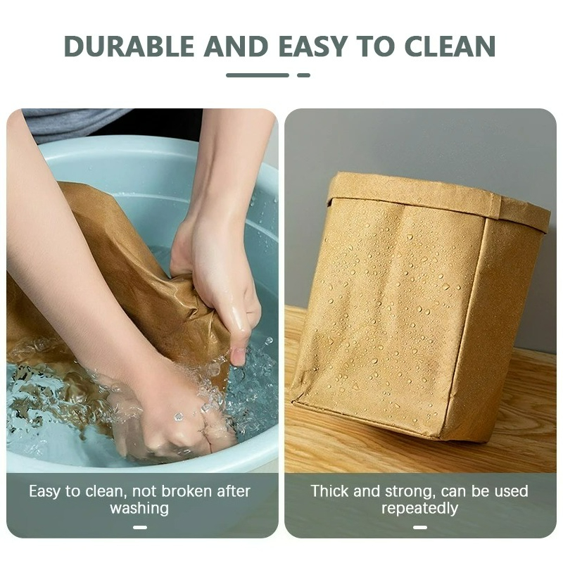 Kraft Paper Bag Washable Paper - Food Storage In Plants 评论和价格