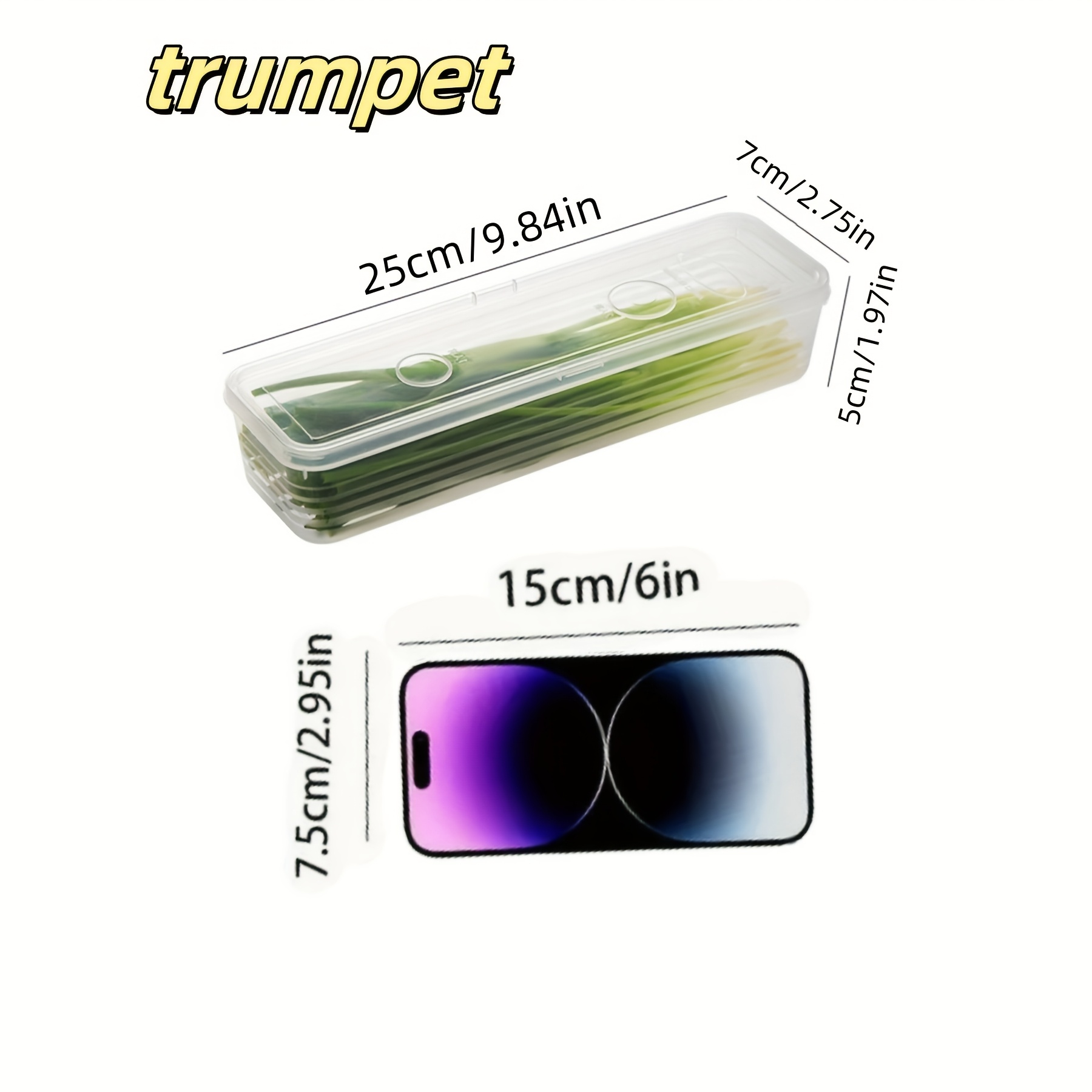 2/4/6pcs Food Vegetable Storag - Food Storage Plastic Boxes 评论和价格