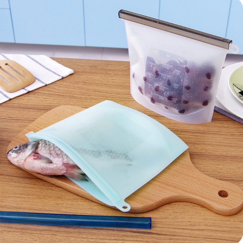 5pcs Silicone Food Storage Con - Food Storage Silicone Bags 评论和价格