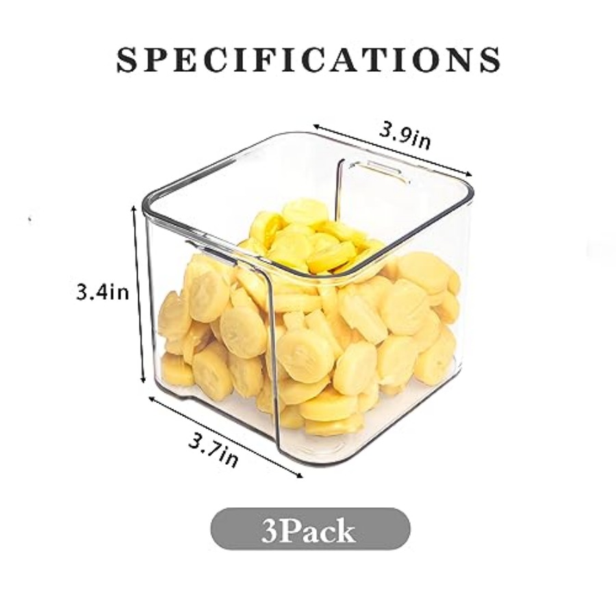 3Pack Fridge Organizer Drawer  - Food Storage Without Pantry 评论和价格