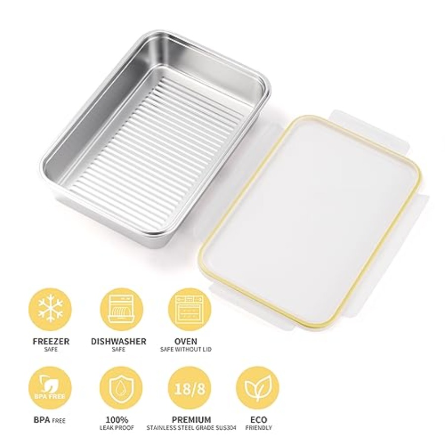 18/8 Stainless Steel Food Stor - Food Storage And Preparation 评论和价格