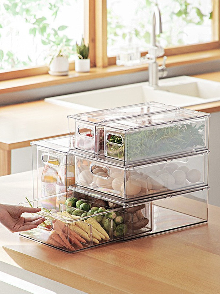 Transparent Drawer Style Stora - Food Storage Under Bed 评论和价格