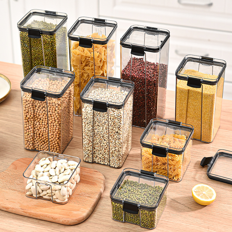 Sealed Jars Kitchen Grain Stor - Airtight Cereal Jar 评论和价格