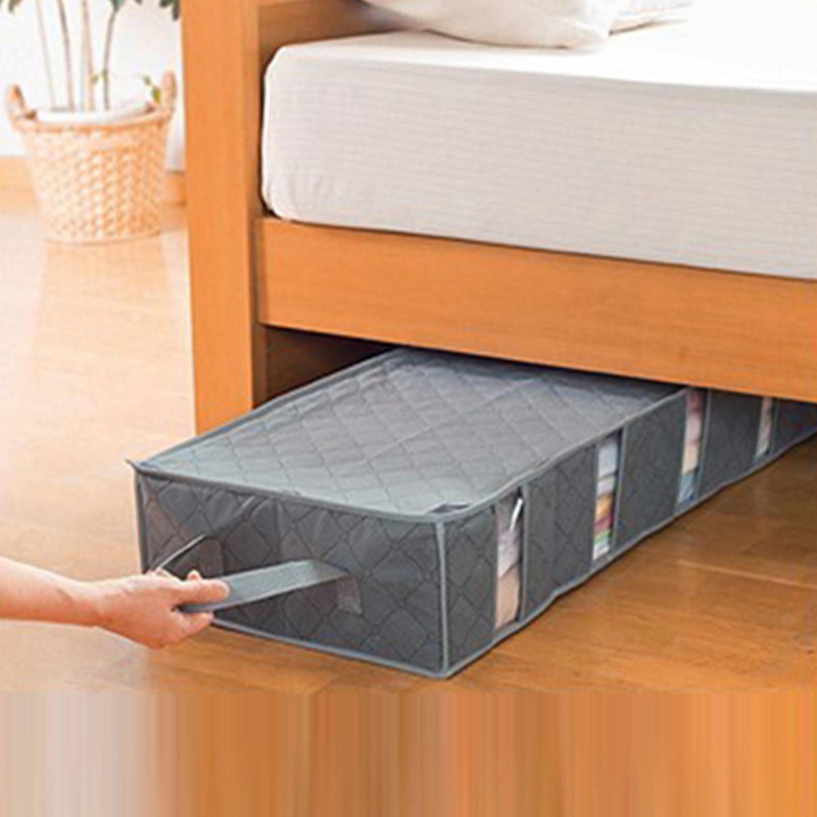 Under Bed Dust-Proof Storage O - Food Storage Under Bed 评论和价格