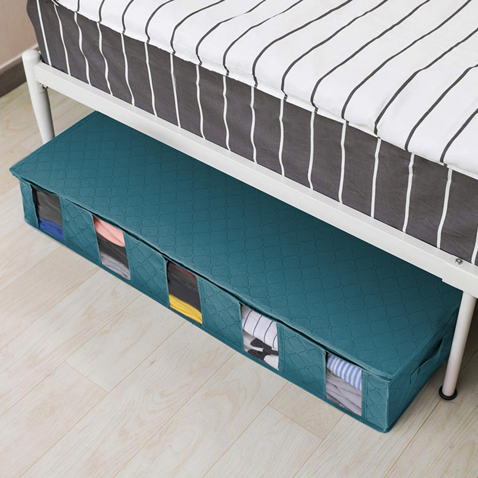 Under Bed Dust-Proof Storage O - Food Storage Under Bed 评论和价格