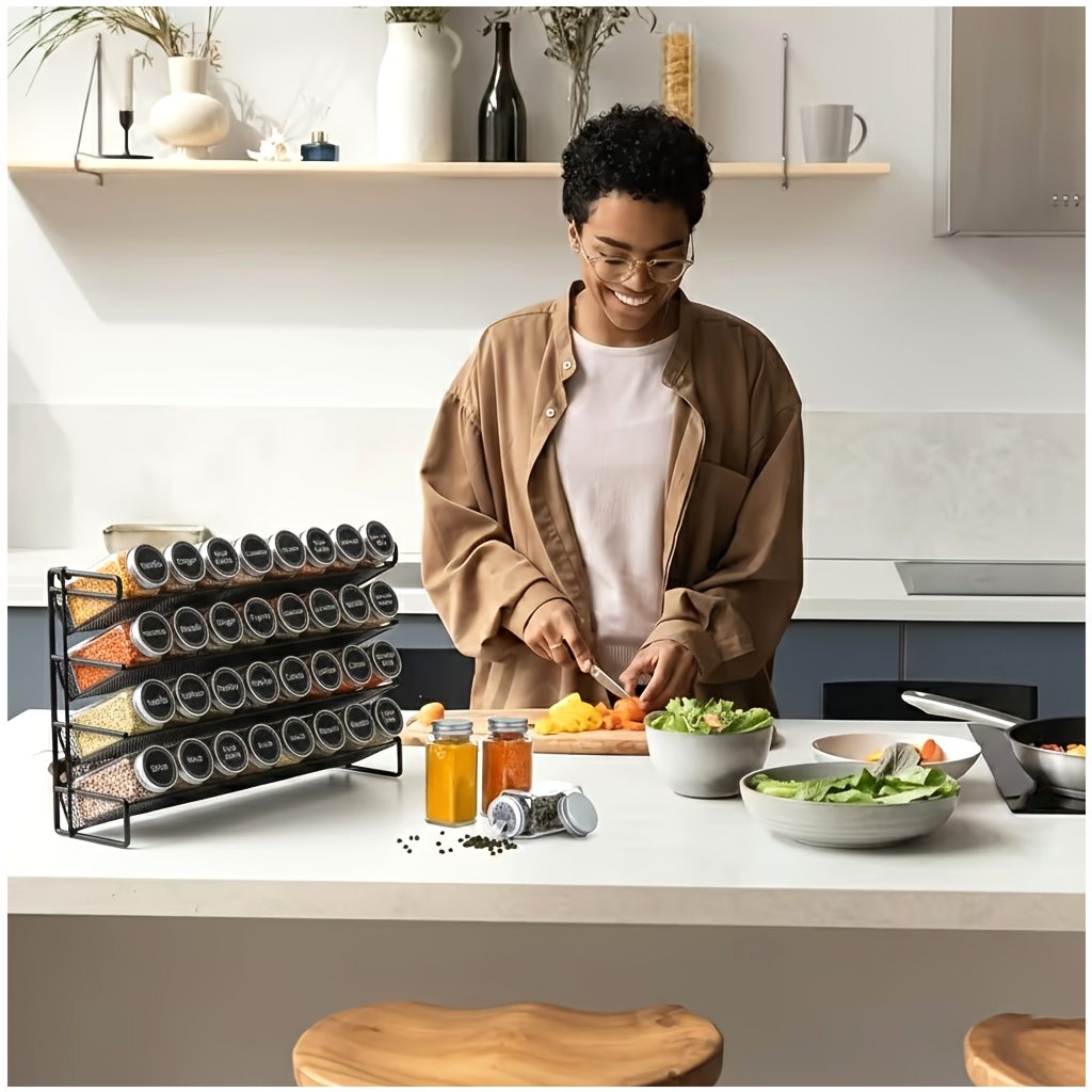 Spice Organizer Set: 28 Stacka - Food Storage Without Pantry 评论和价格