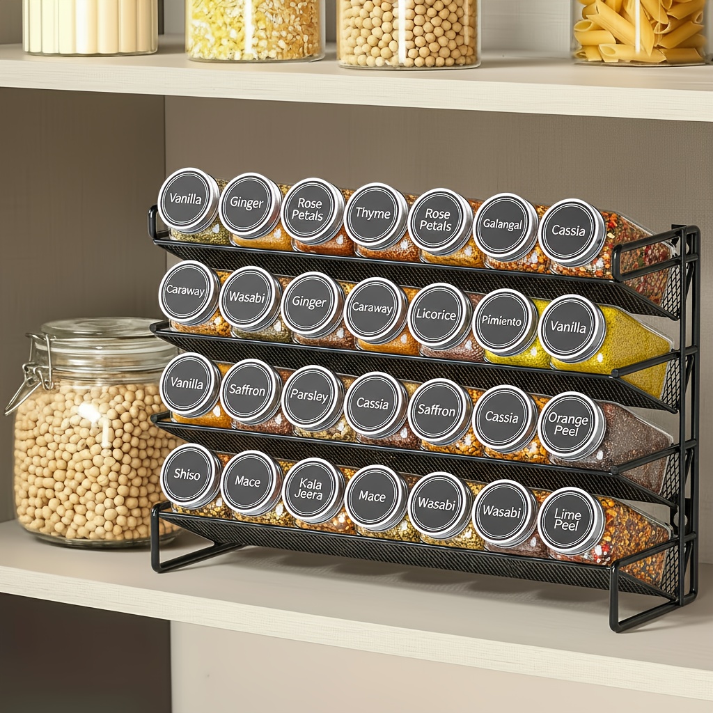 Spice Organizer Set: 28 Stacka - Food Storage Without Pantry 评论和价格