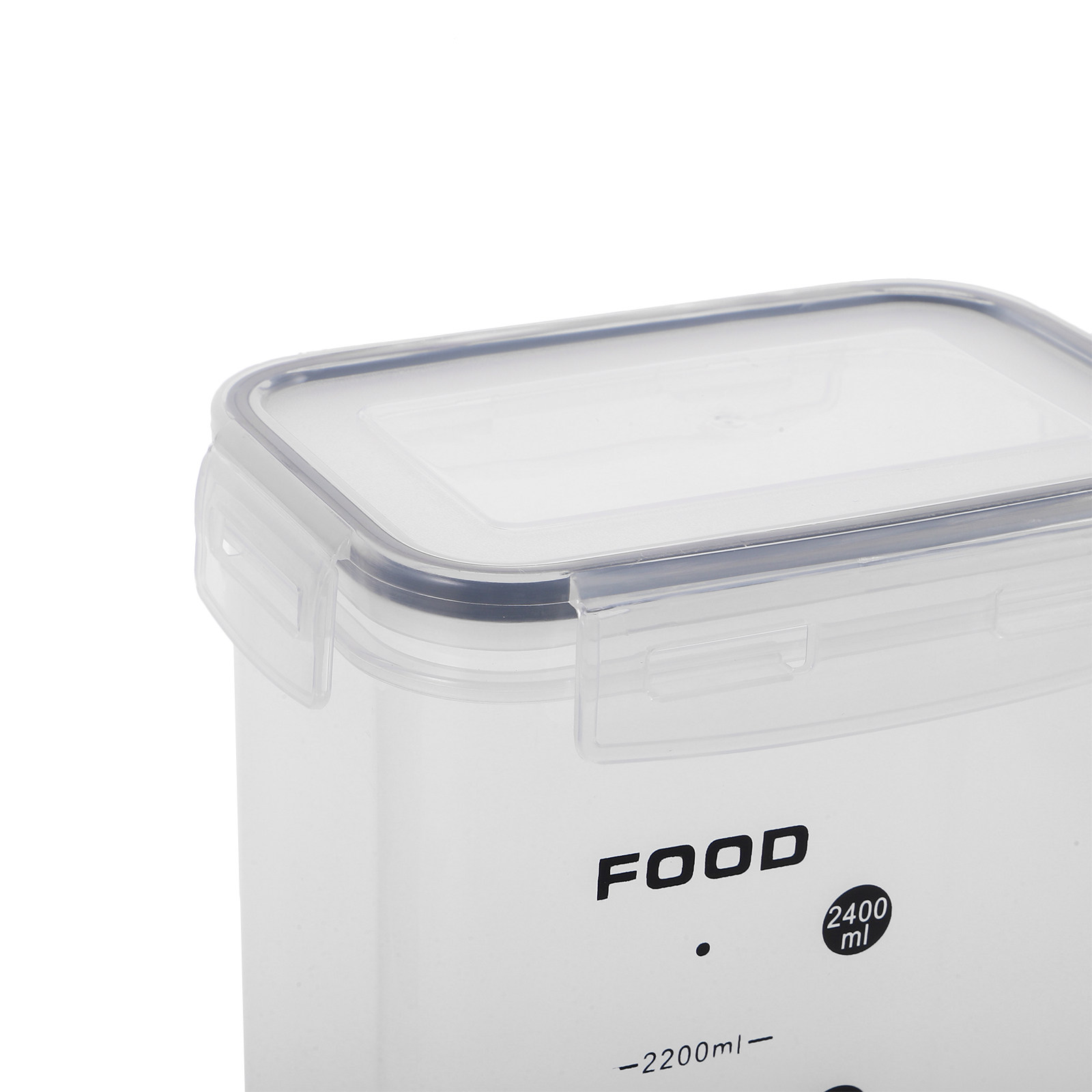 2Pcs Transparent Grain Storage - Airtight Cereal Jar 评论和价格