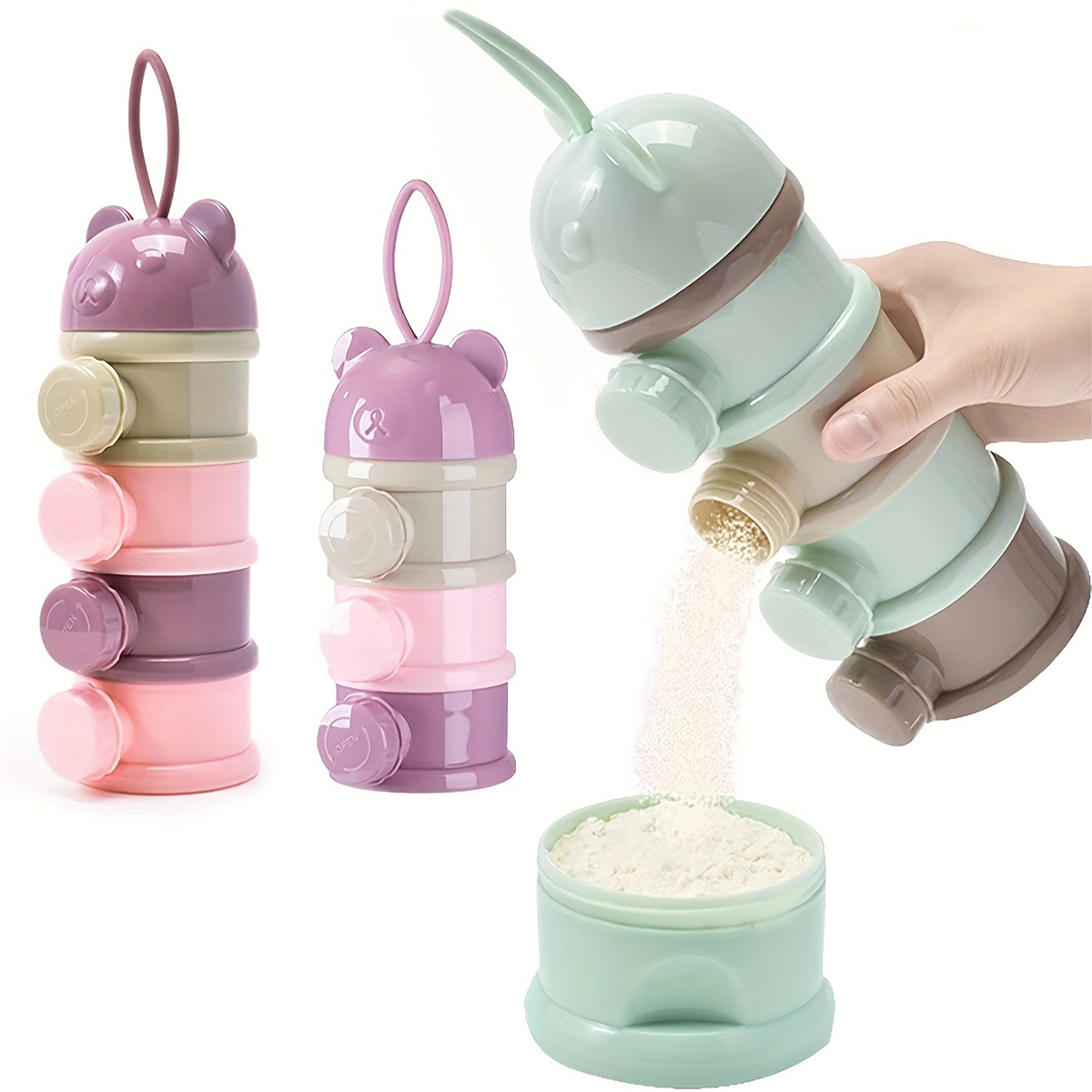 Large Capacity Baby Milk Powde - Xxl Food Storage Container 评论和价格