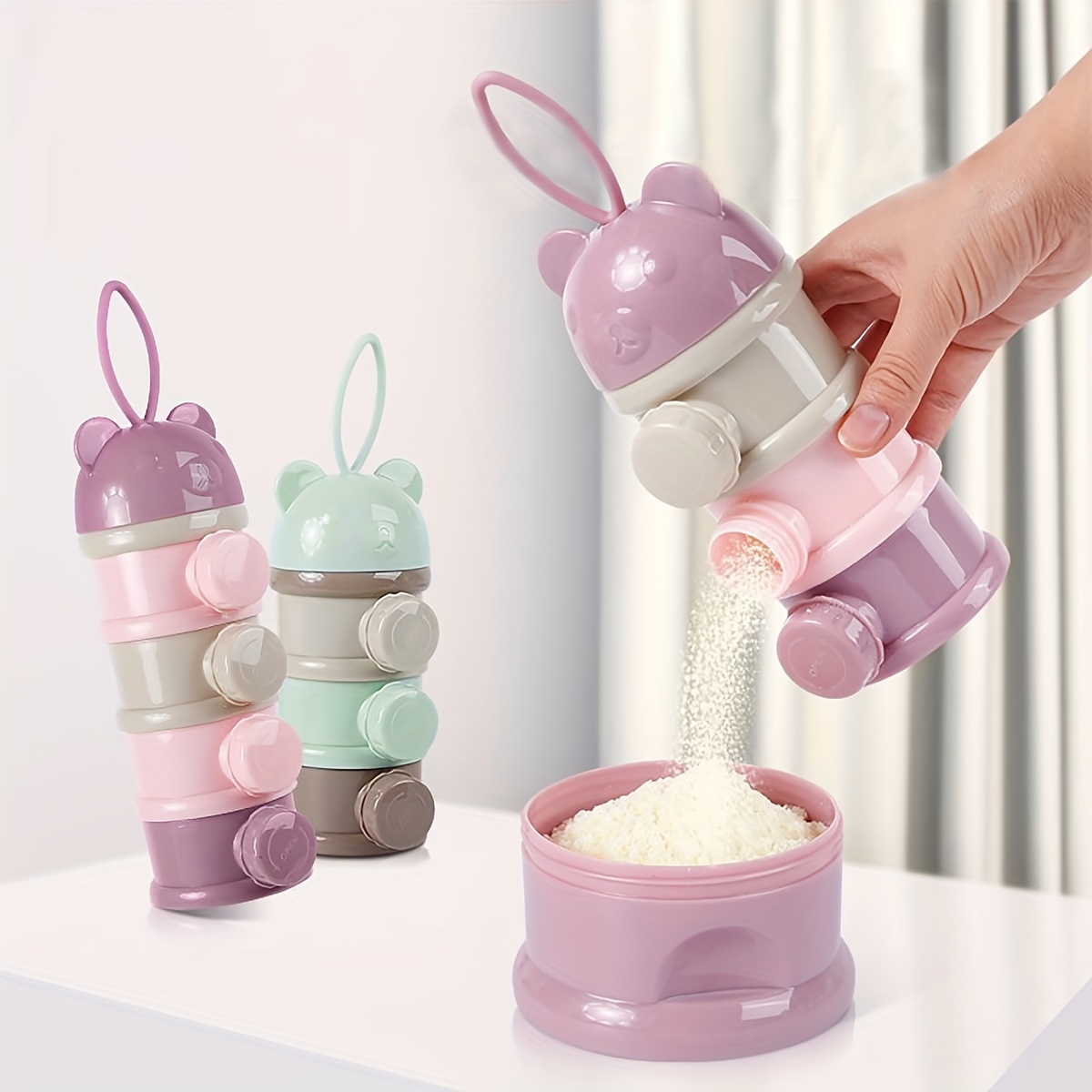 Large Capacity Baby Milk Powde - Xxl Food Storage Container 评论和价格