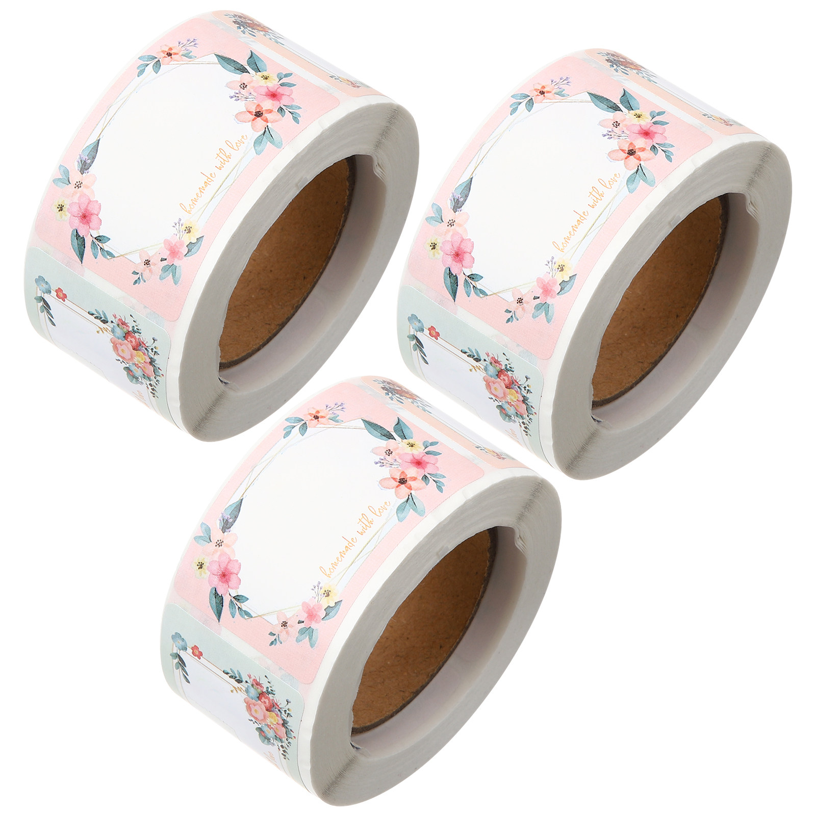 3 Rolls Blank Floral Name Stic - Food Storage Expiration Dates 评论和价格