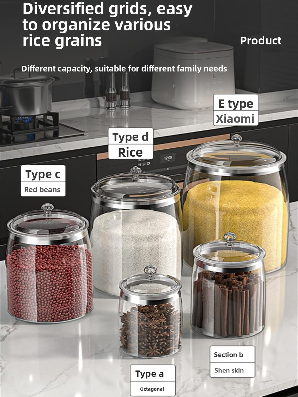Thickened Plastic Food Grade L - Xxl Food Storage Container 评论和价格