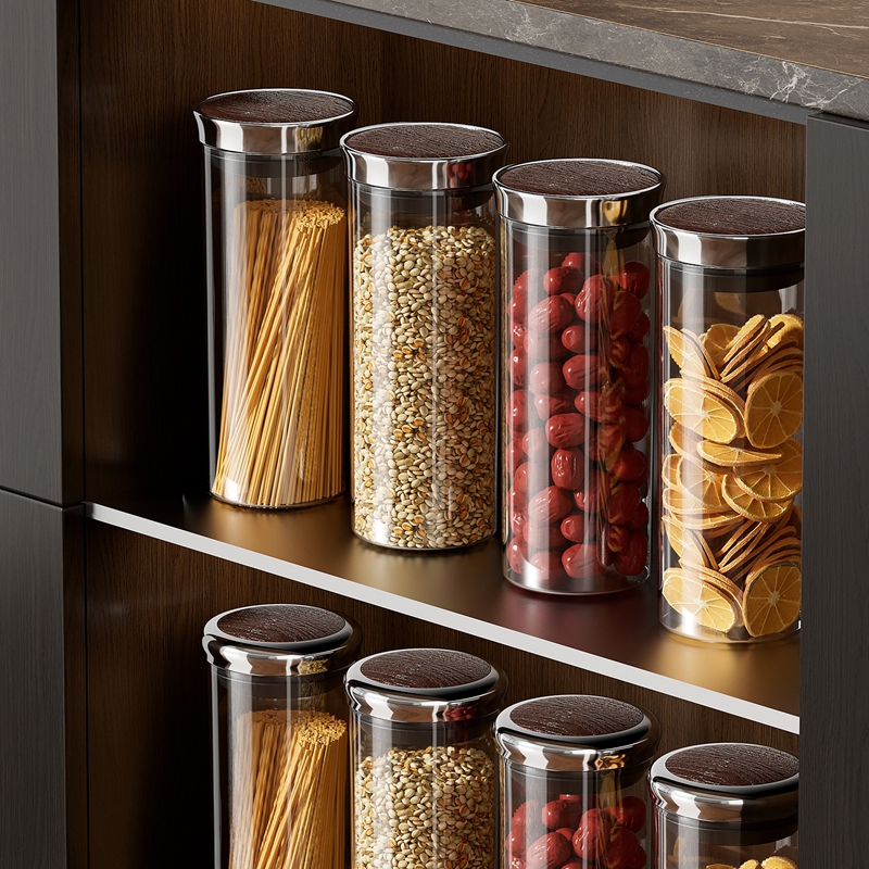 UFORU Clear Airtight Food Stor - Airtight Cereal Jar 评论和价格