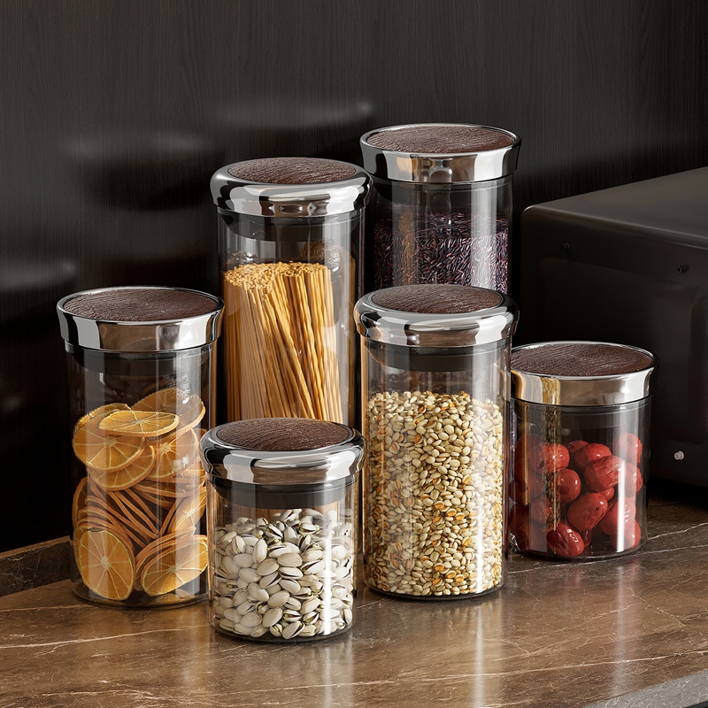 UFORU Clear Airtight Food Stor - Airtight Cereal Jar 评论和价格