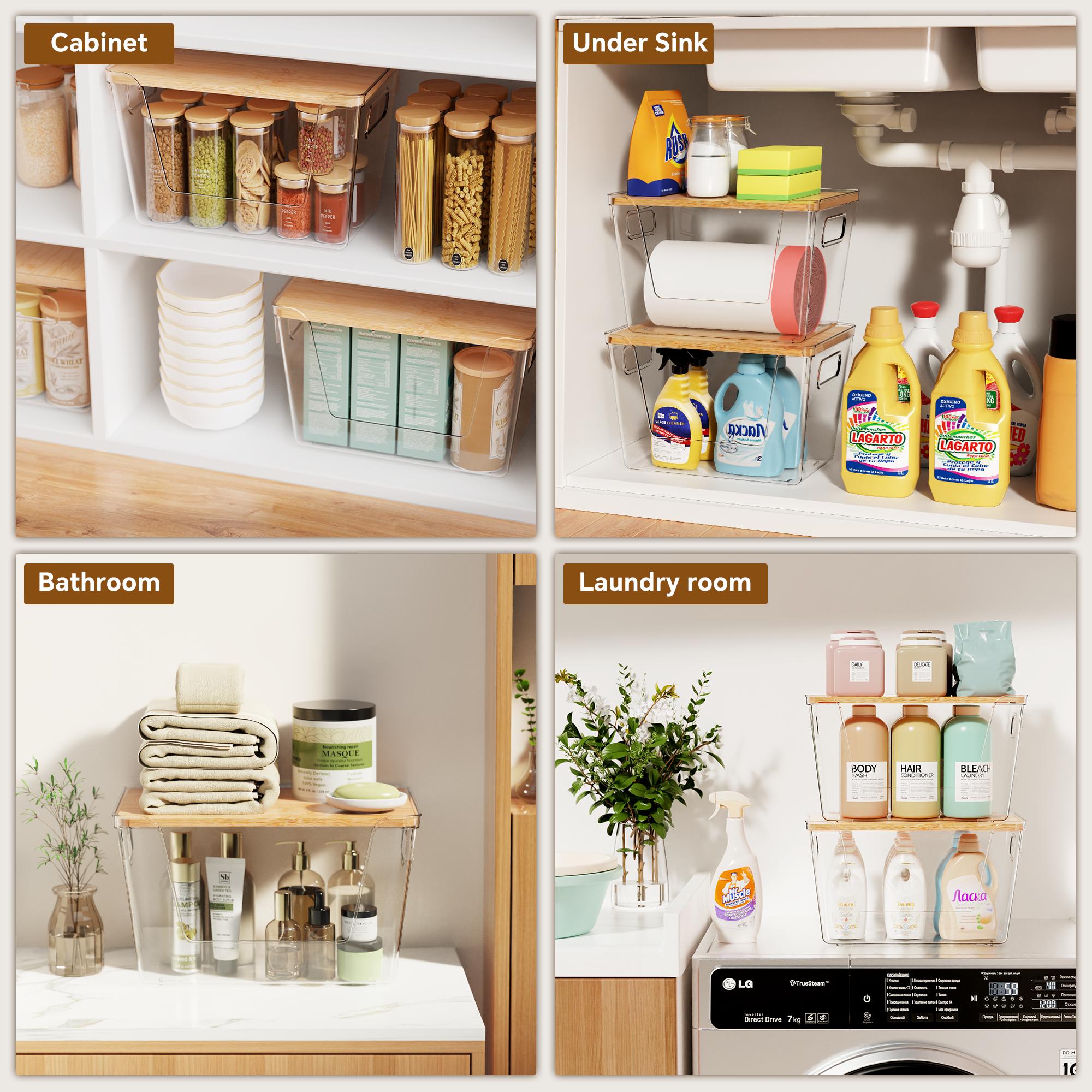 Transparent Plastic Food Stora - Airtight Cereal Jar 评论和价格