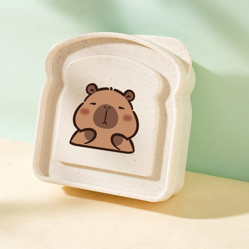 Capybara Portable Lunch Box Sa - Food Storage Silicone 评论和价格