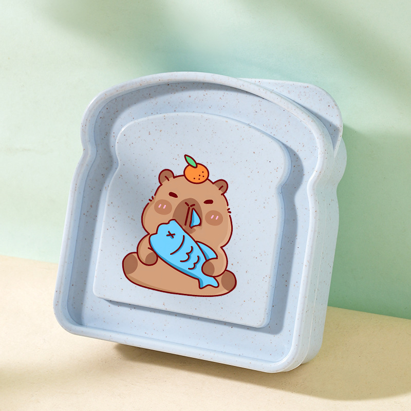 Capybara Portable Lunch Box Sa - Food Storage Silicone 评论和价格