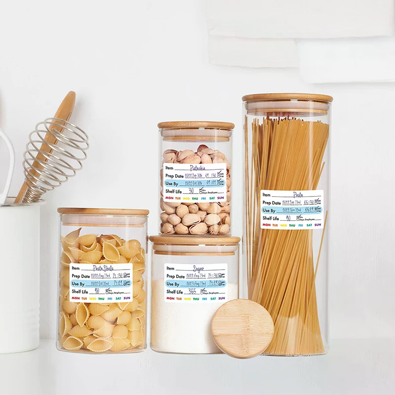 300Pcs/Roll Kitchen Date Food  - Food Storage Expiration Dates 评论和价格
