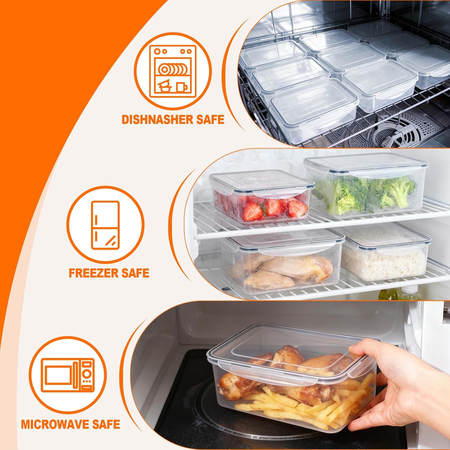 36 Piece Airtight Food Storage - Airtight Cereal Jar 评论和价格