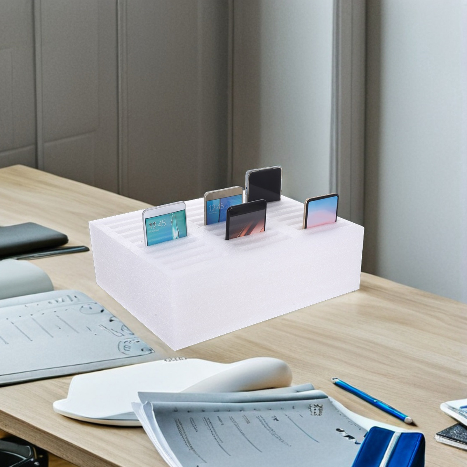 30 Grid Foam Phone Storage Box - Food Storage Plastic Boxes 评论和价格