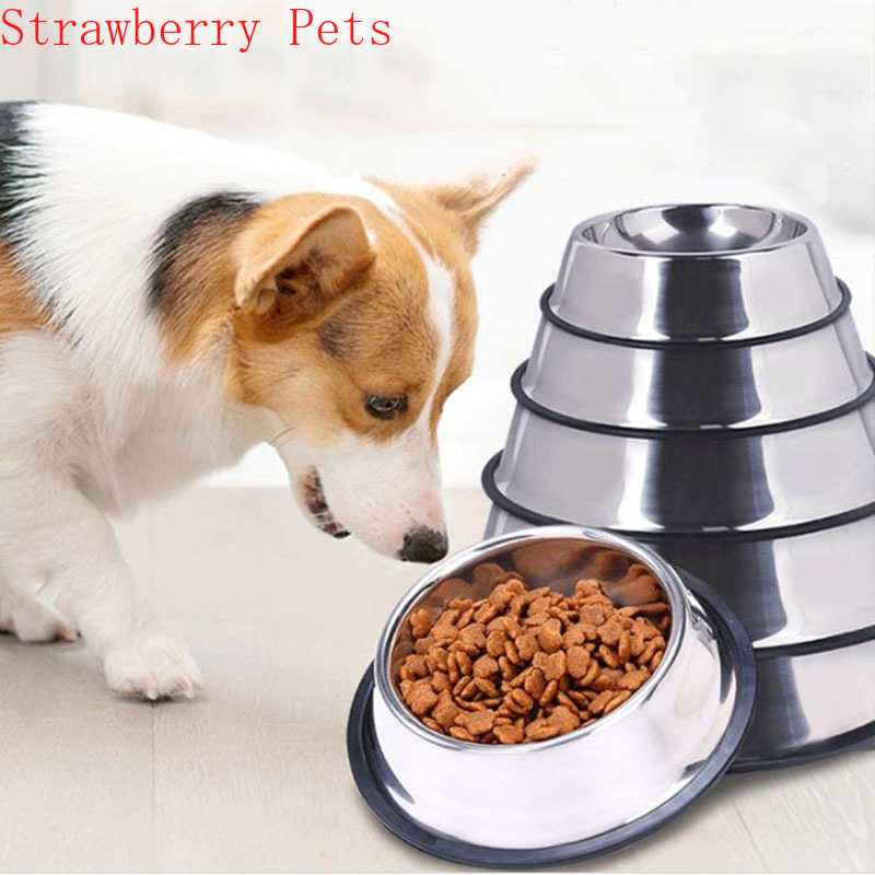 Stainless Steel Pet Dog Bowl F - Xxl Food Storage Container 评论和价格