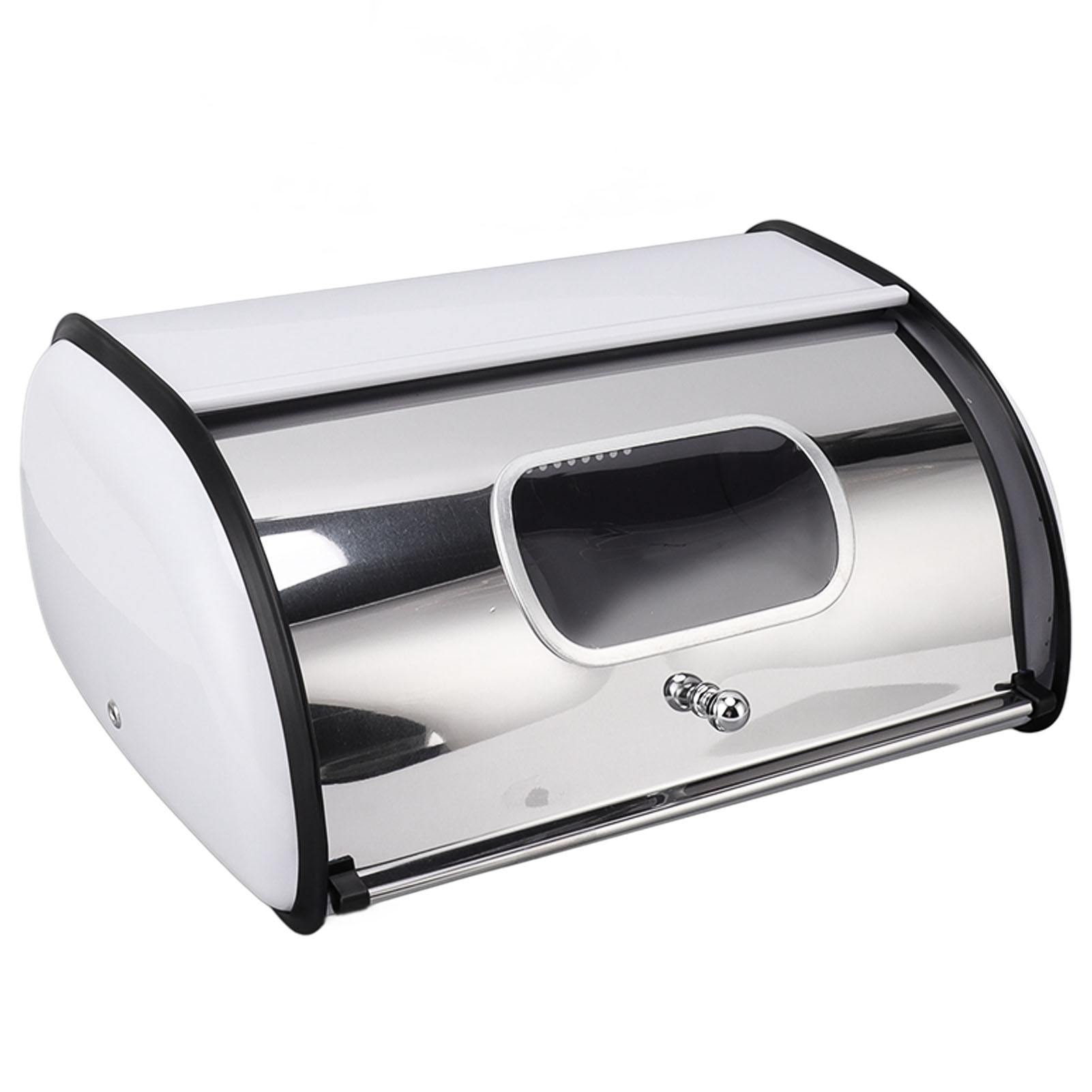 Bread Box with Small Window La - Xxl Food Storage Container 评论和价格
