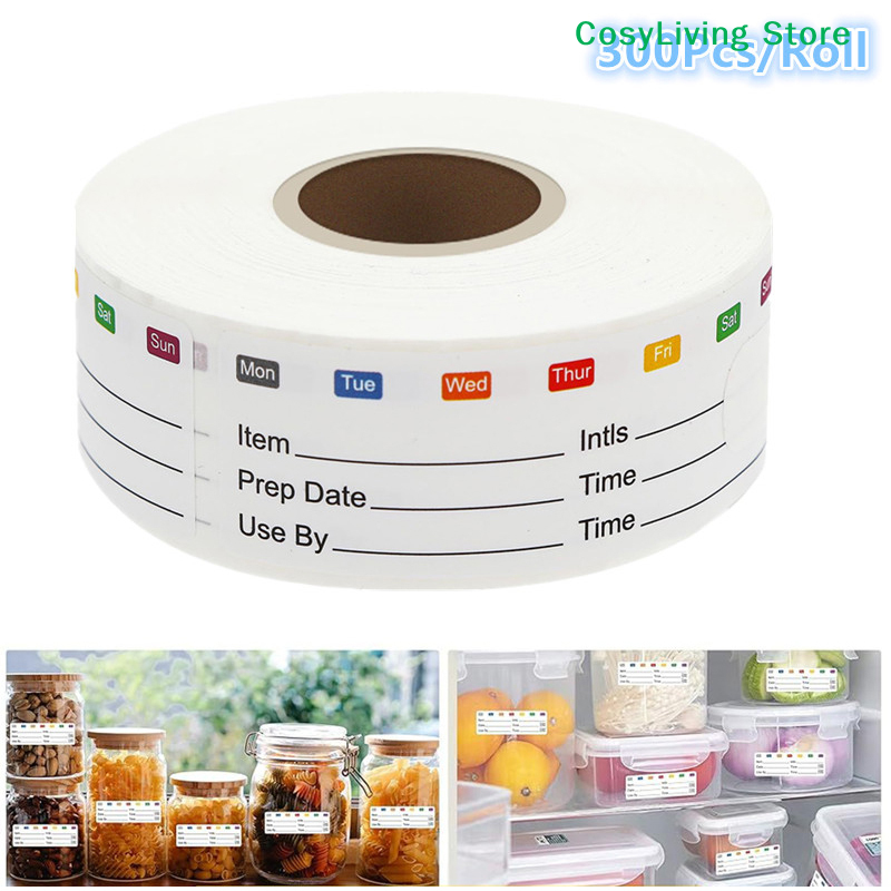 [CL]300Pcs/Roll Kitchen Date F - Food Storage Expiration Dates 评论和价格