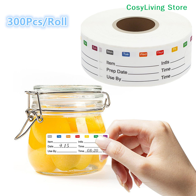 [CL]300Pcs/Roll Kitchen Date F - Food Storage Expiration Dates 评论和价格