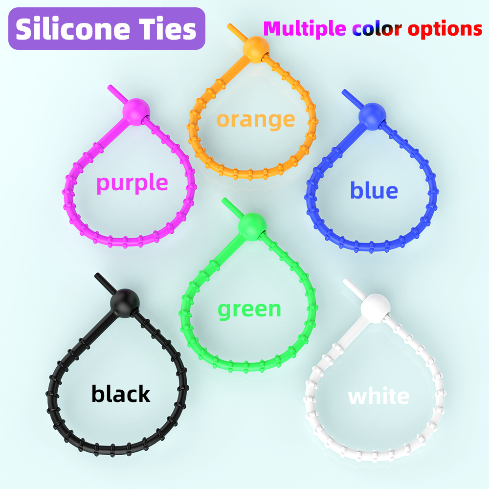Silicone Reusable Cable Wire O - Food Storage Silicone Bags 评论和价格
