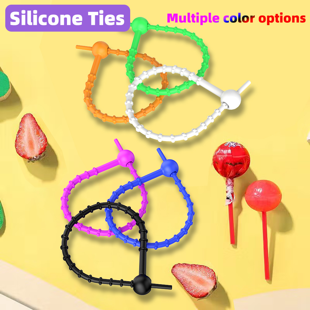 Silicone Reusable Cable Wire O - Food Storage Silicone Bags 评论和价格
