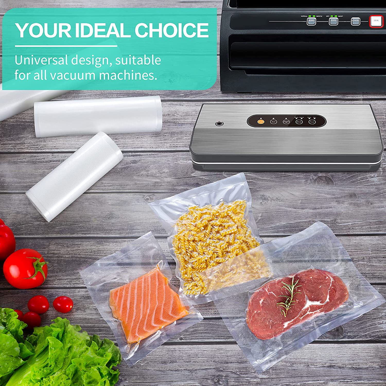 Kitchen Bags For Vacuum Food V - Food Storage Vacuum Seal 评论和价格