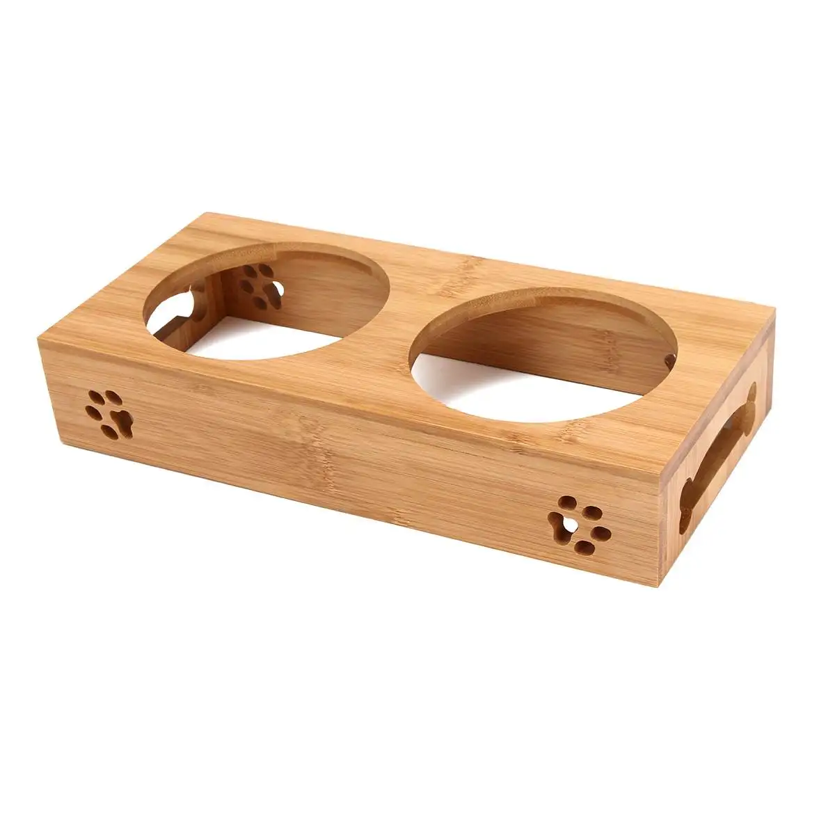 Pet Cat Bowl Bear Bamboo Plate - Food Storage Food Safety 评论和价格