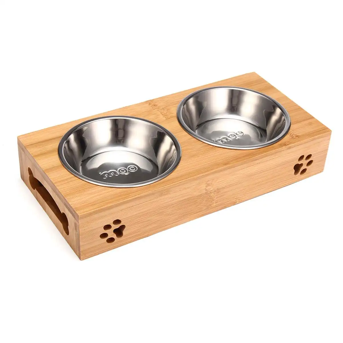 Pet Cat Bowl Bear Bamboo Plate - Food Storage Food Safety 评论和价格