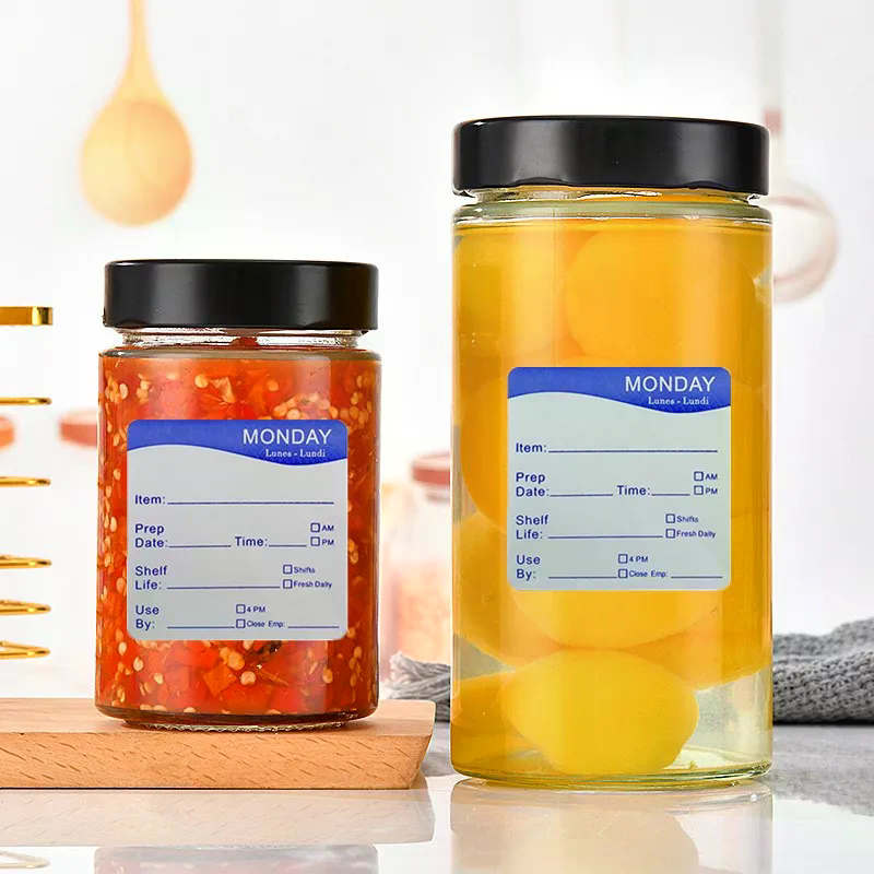 250Pcs/Roll Kitchen Date Food  - Food Storage Expiration Dates 评论和价格