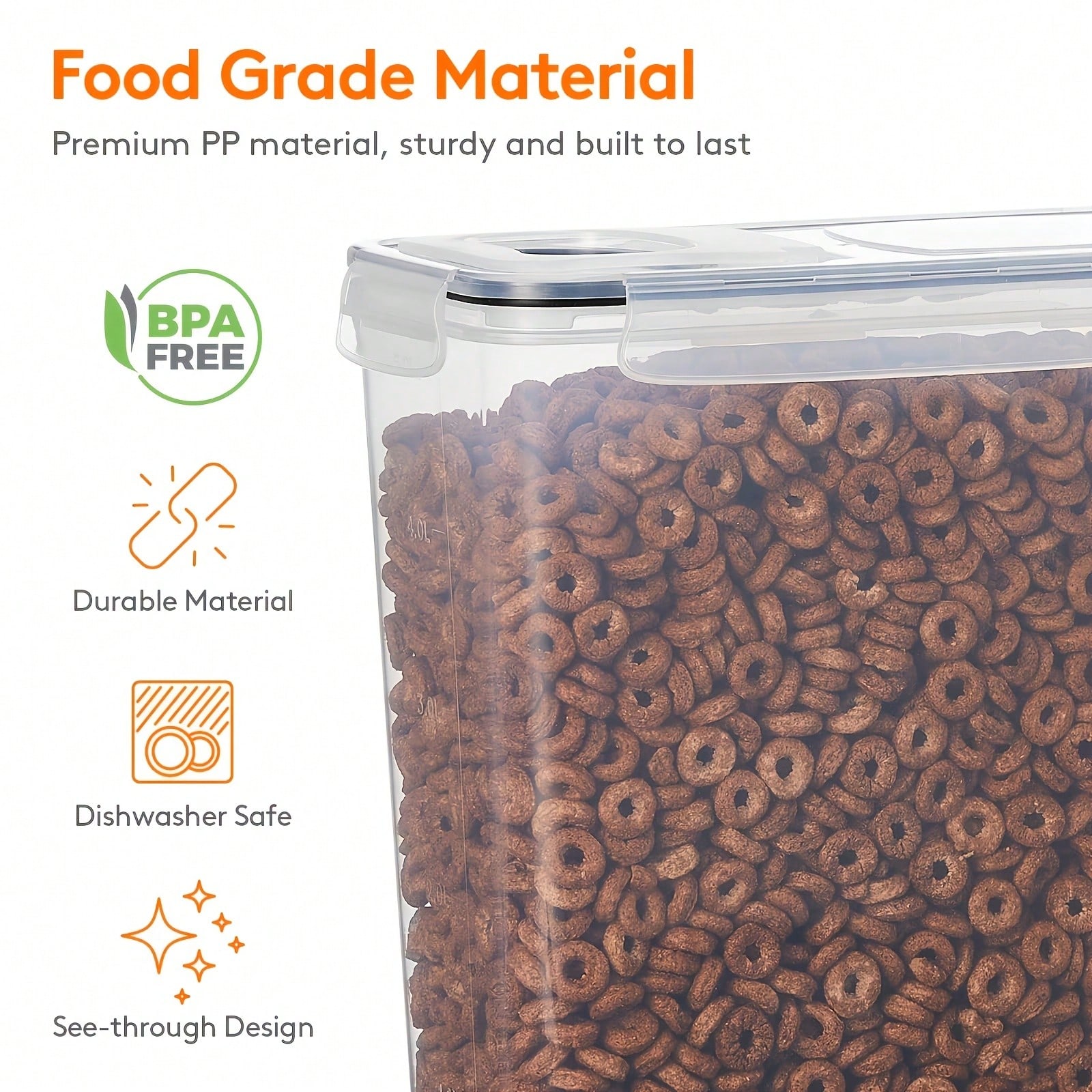 Airtight Food Storage Containe - Airtight Cereal Jar 评论和价格
