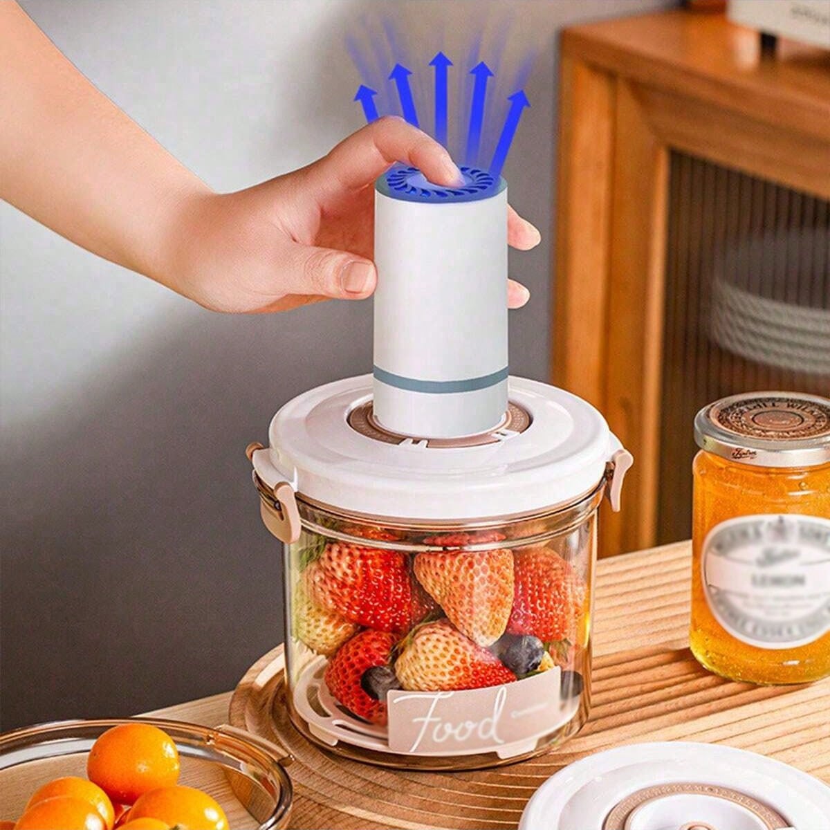 1 Kitchen Food Grade Vacuum Se - Food Storage Vacuum Seal 评论和价格