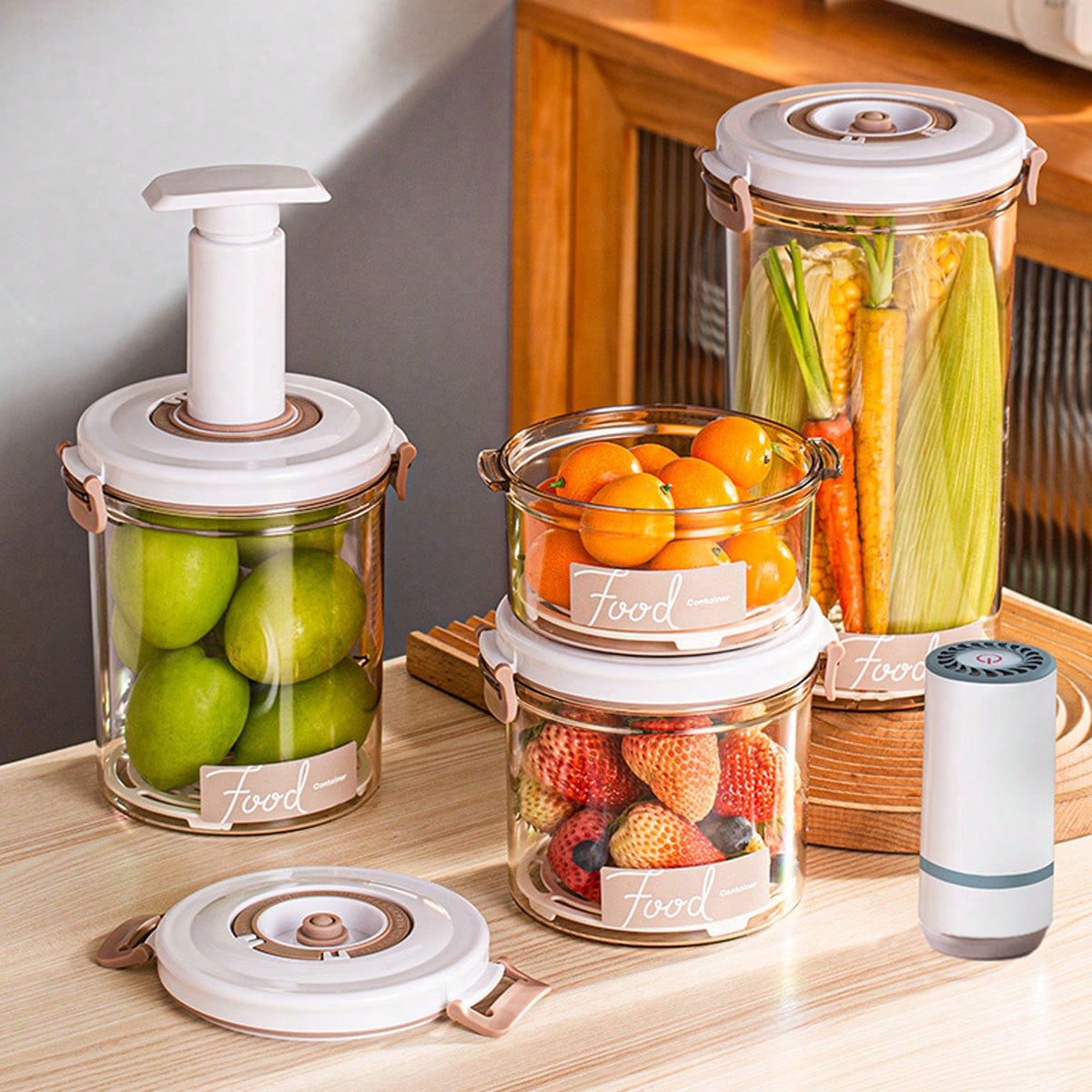 1 Kitchen Food Grade Vacuum Se - Food Storage Vacuum Seal 评论和价格