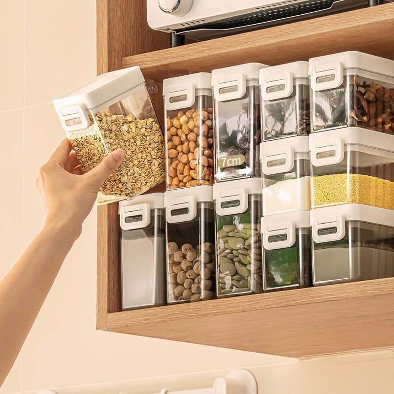 Kitchen Airtight Food Storage  - Airtight Cereal Jar 评论和价格