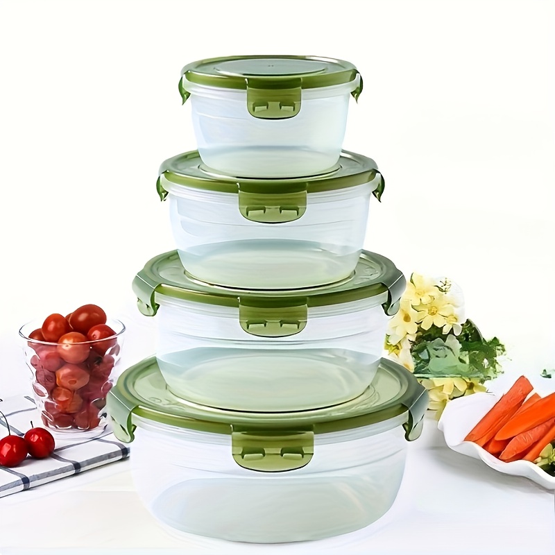 4 plastic food storage contain - Food Storage And Preparation 评论和价格