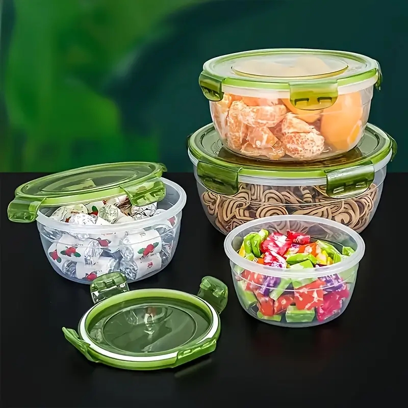 4 plastic food storage contain - Food Storage And Preparation 评论和价格