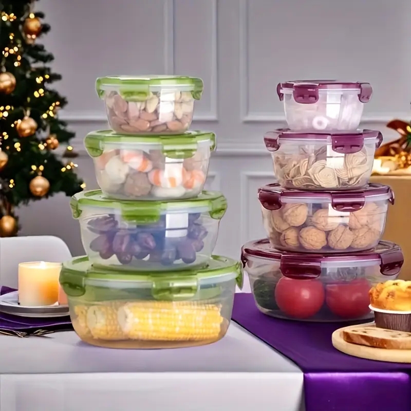 4 plastic food storage contain - Food Storage And Preparation 评论和价格