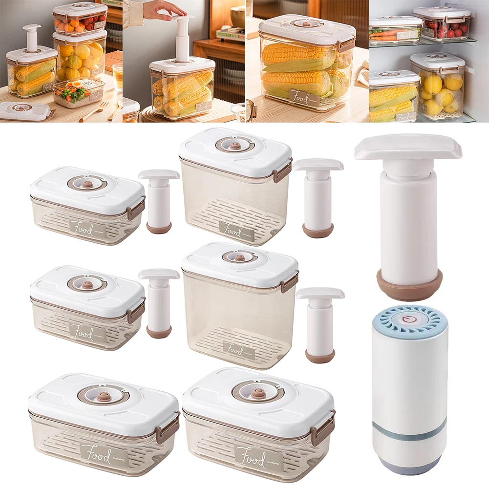 Vacuum Food Storage Box Vacuum - Food Storage Vacuum Seal 评论和价格