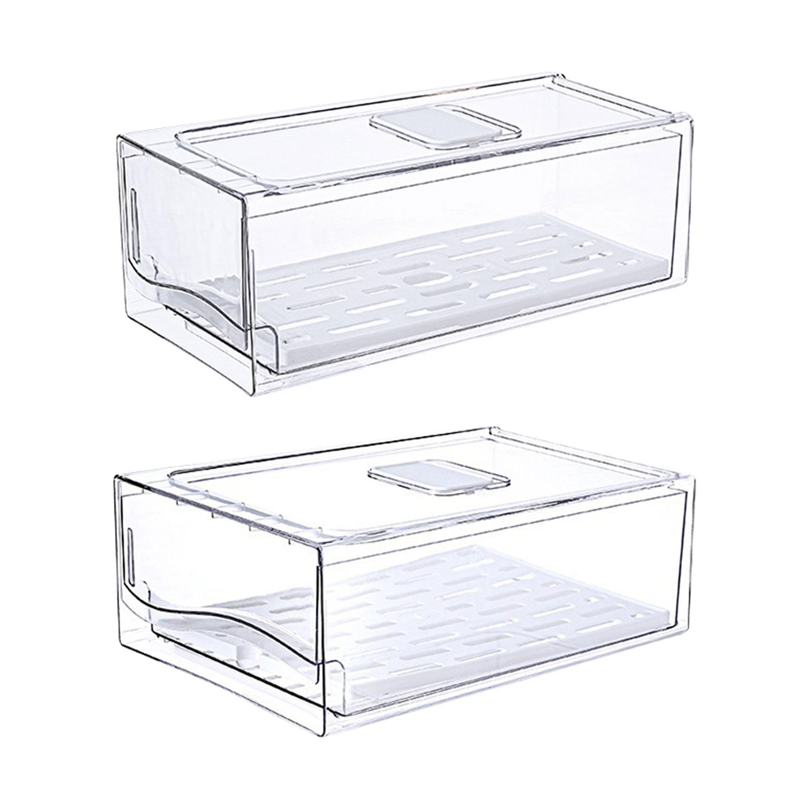 Fridge Drawer Bins Pantry Orga - Food Storage Without Pantry 评论和价格