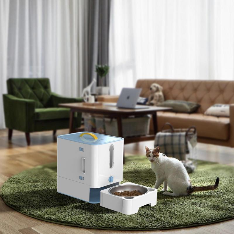Pet Feeder Box Feeding Bowl Ca - Food Storage Food Safety 评论和价格