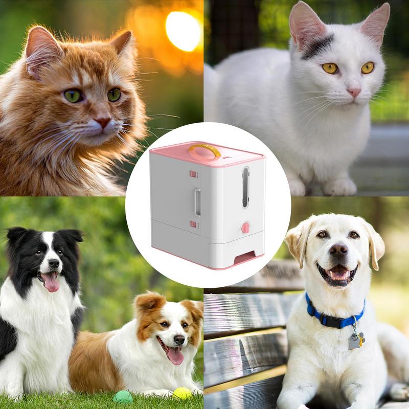 Pet Feeder Box Feeding Bowl Ca - Food Storage Food Safety 评论和价格